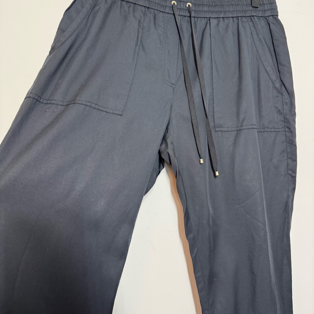 White House Black Market The Jogger black casual pull on pants 10L long - Picture 8 of 11